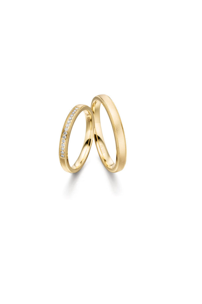Halbmemoire Gelbgold